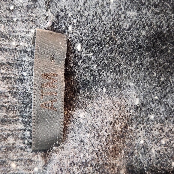 ATM Donegal Gray Lightweight Slim Fit Cashmere Pullover Sweater - Picture 6 of 8